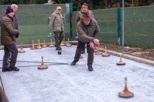 Eisschießen Jäger gegen Musikverein